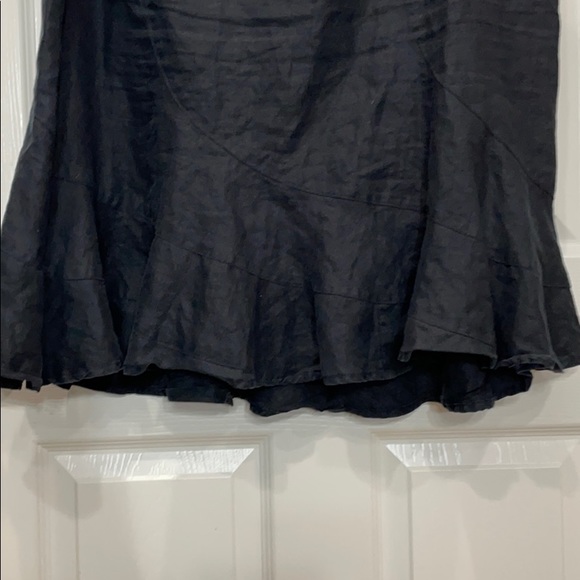 Old Navy Black Linen Midi skirt. Size 18 - Picture 4 of 6